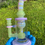 Thumbnail: Donrob Glass Torus Incycler in Neo Opal and Green Satin (10mm)