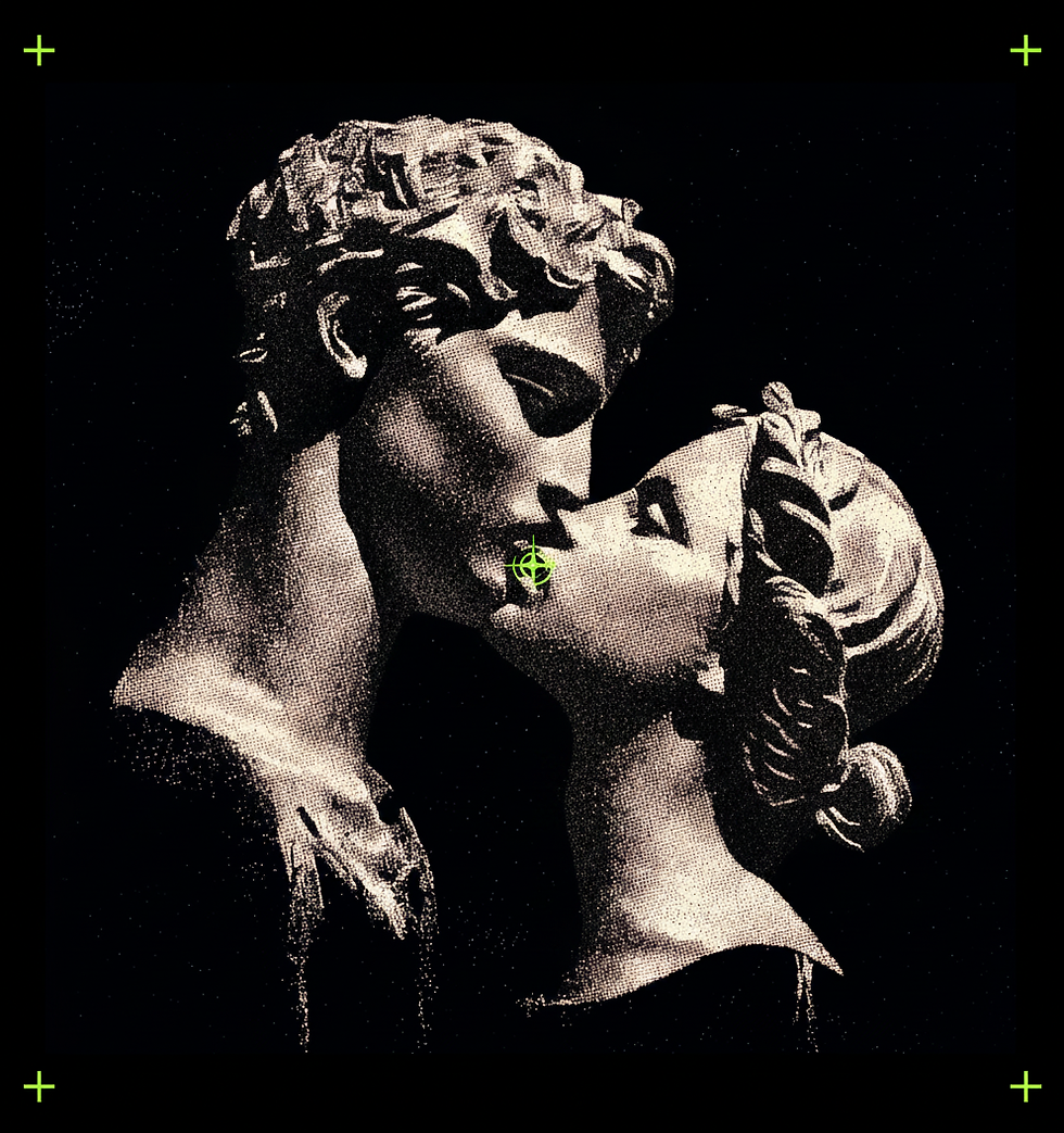 Modern Classical Lovers Bust