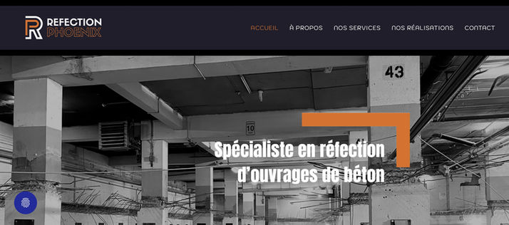 création site web vitrine 5 pages région de Montréal
