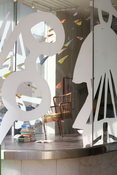 Window display and prop styling