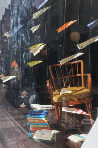 Window display and prop styling