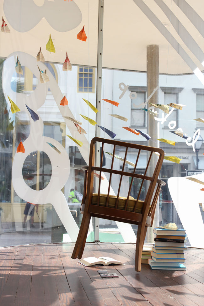 Window display and prop styling