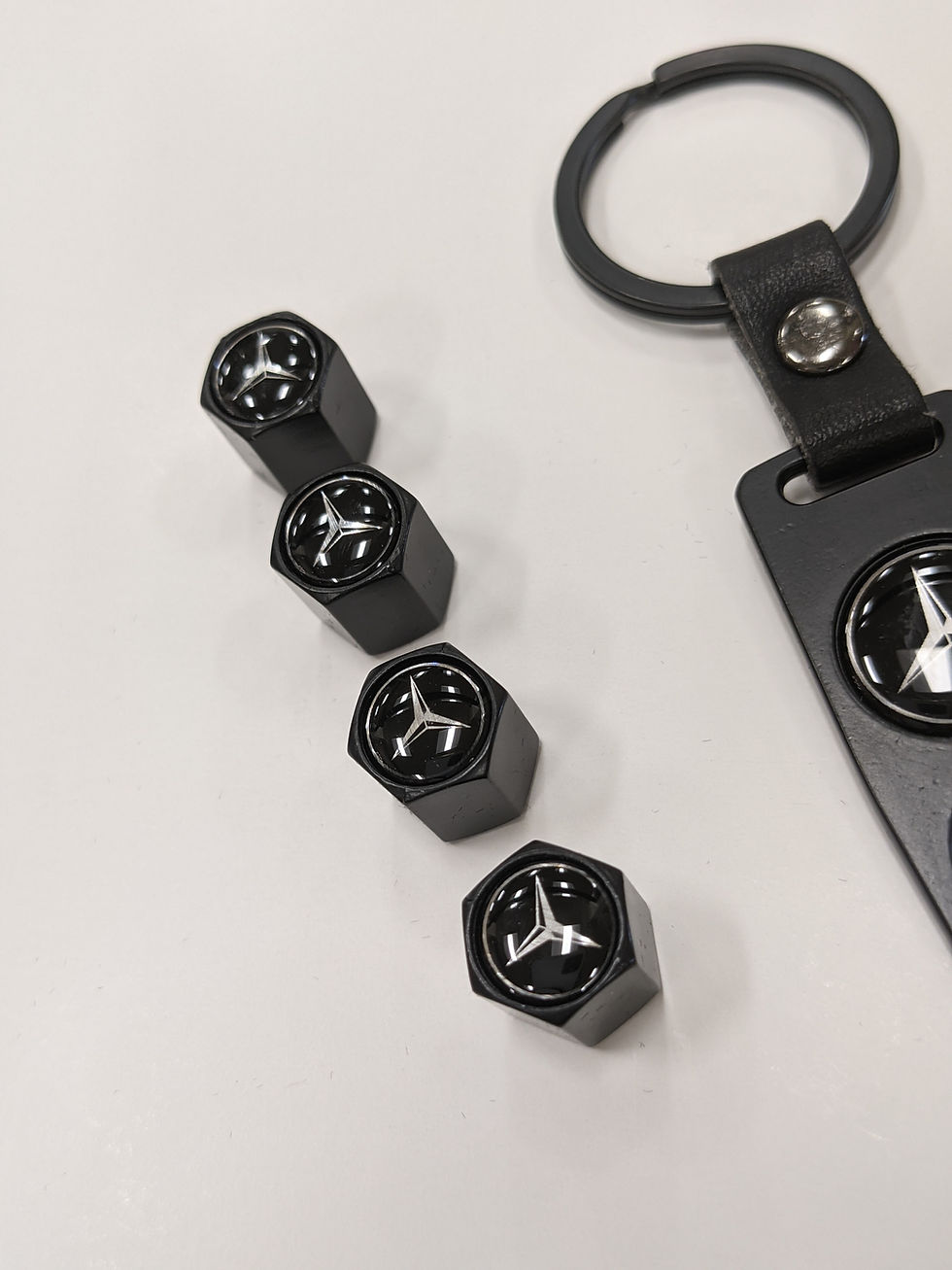 Thumbnail: Mercedes-Benz Keychain and Tire Caps