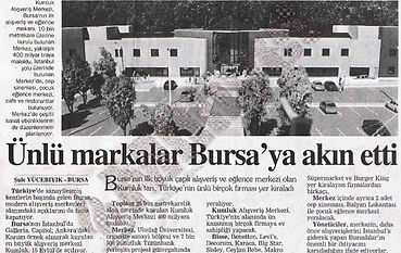 Bursa Kumluk Avm Cep Sineması,