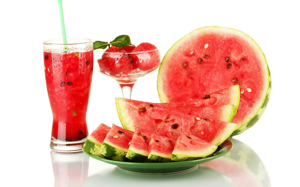 FAT- BURNING WATERMELON SLICES