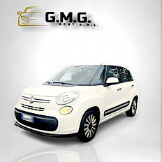 Fiat 500L bianca, GMG Rent SRL: autonoleggio veicoli