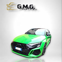 Audi verde, G.M.G. Rent, autonoleggio