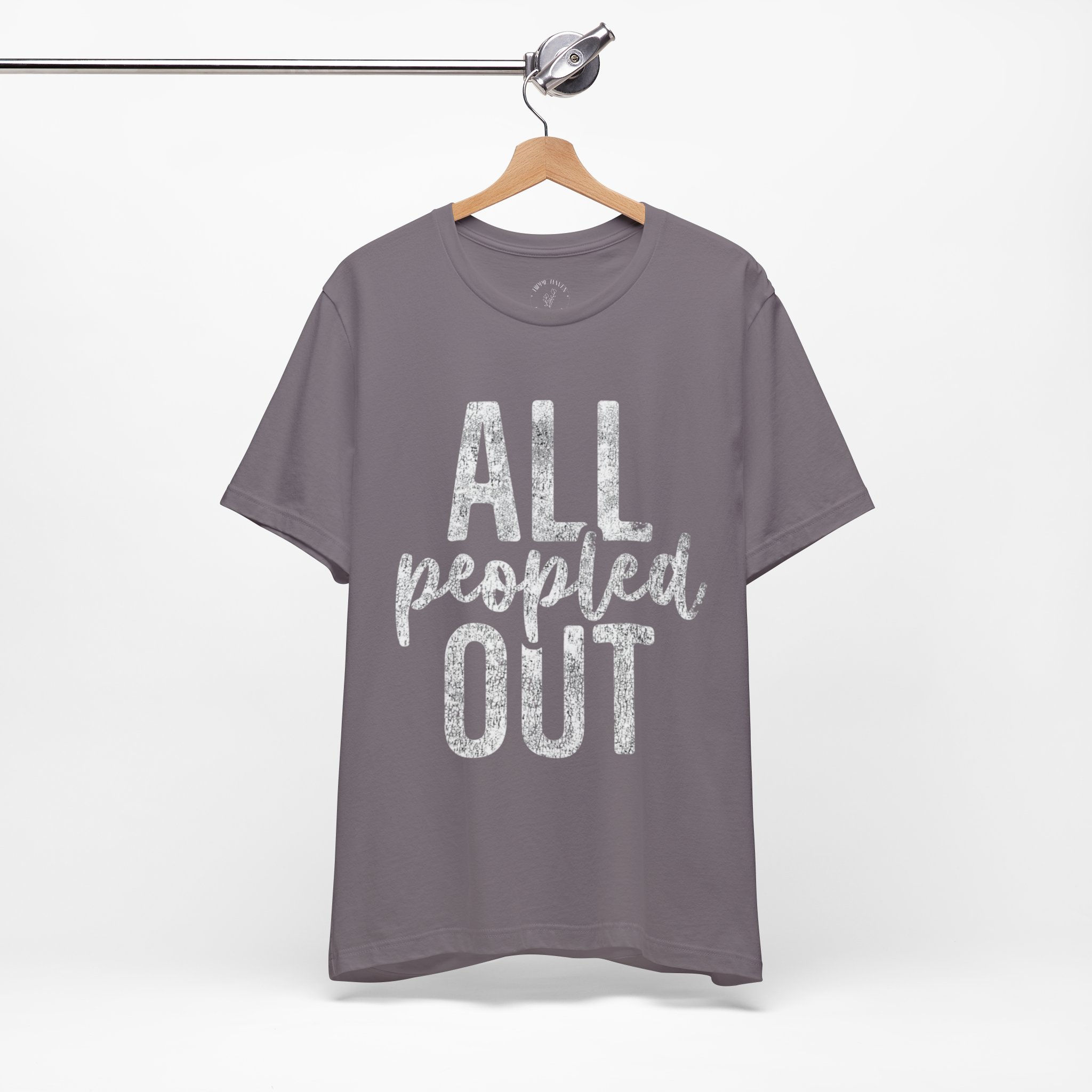 Peopled Out Short Sleeve Tee