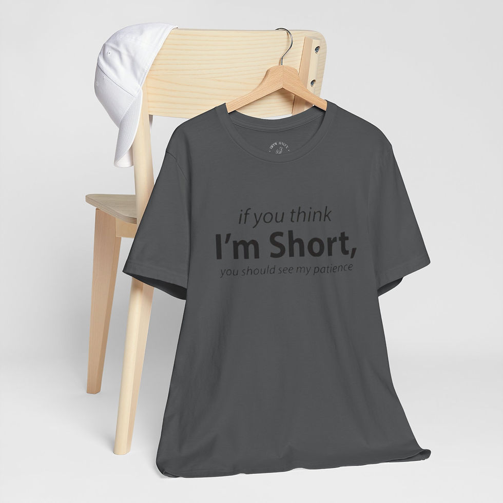 Thumbnail: You Should See My Patience Short Sleeve Tee