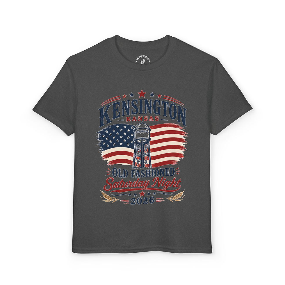 Thumbnail: Design 1 - Youth Unisex DryBlend® T-Shirt