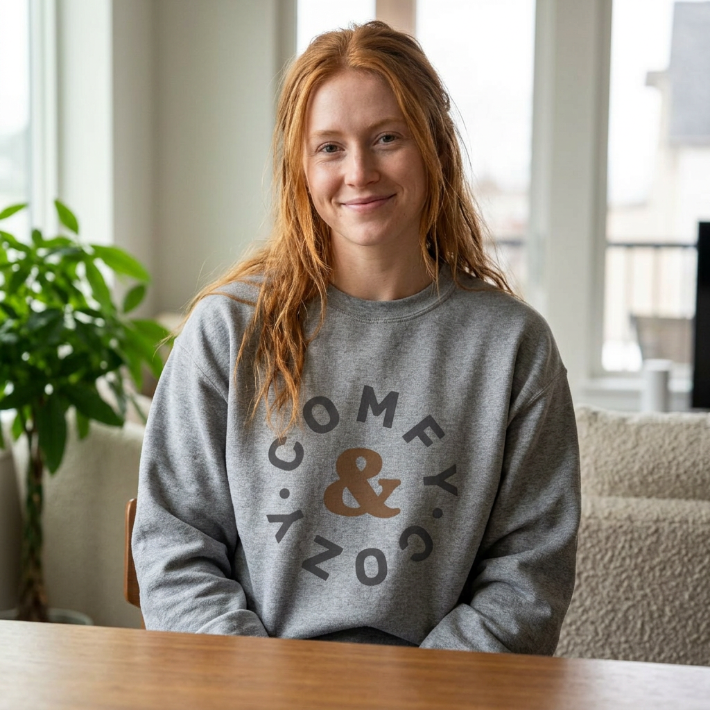 Cute and Cozy Crewneck Sweatshirt