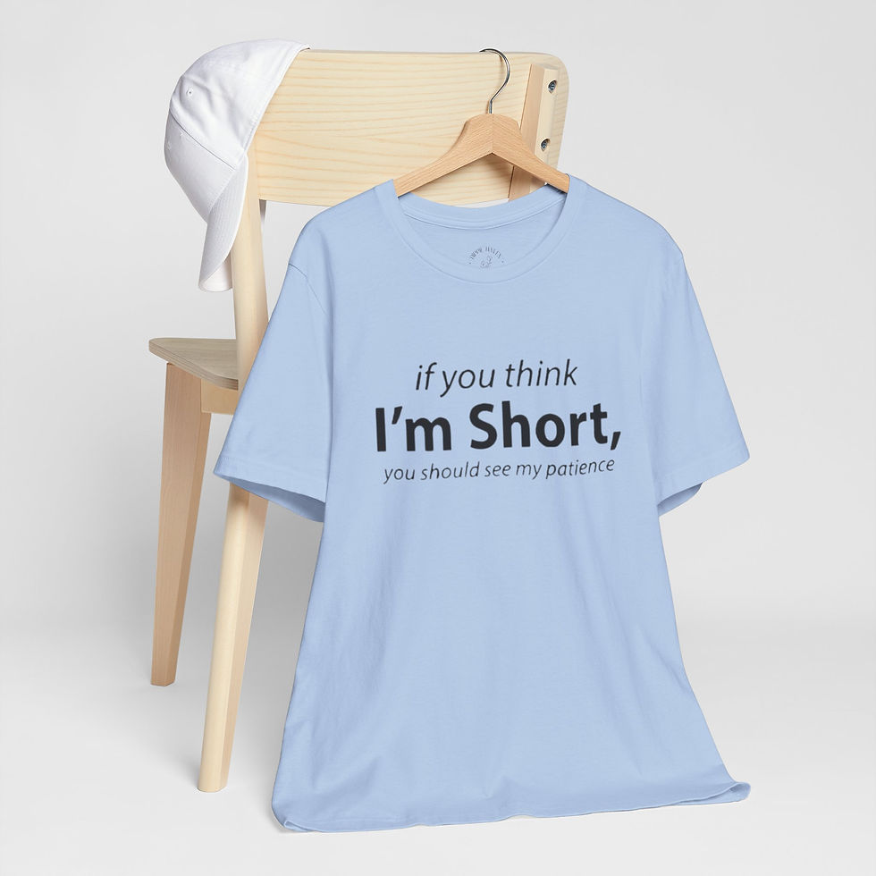Thumbnail: You Should See My Patience Short Sleeve Tee