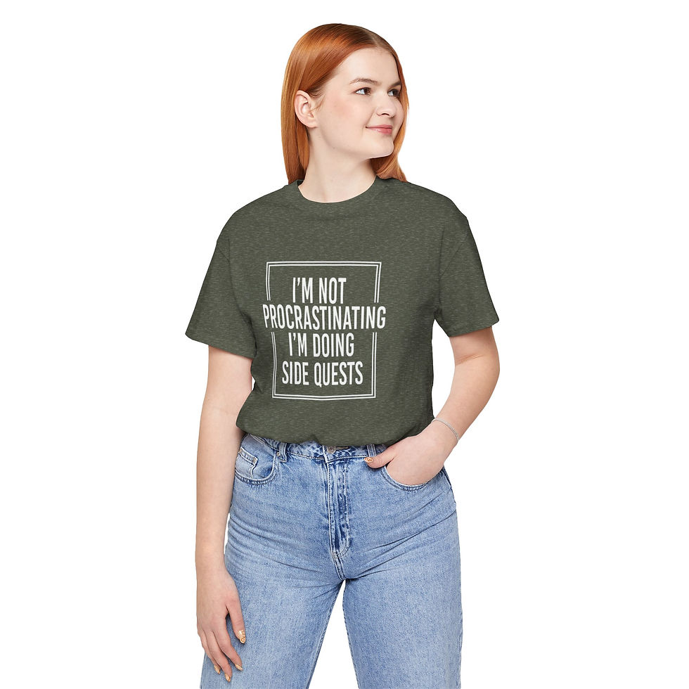 Thumbnail: I'm Not Procrastinating  Short Sleeve Tee
