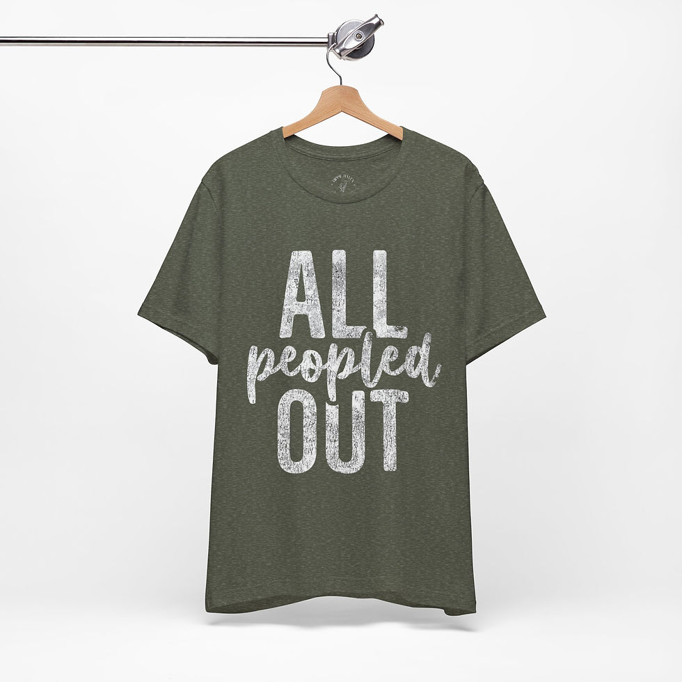 Thumbnail: Peopled Out Short Sleeve Tee