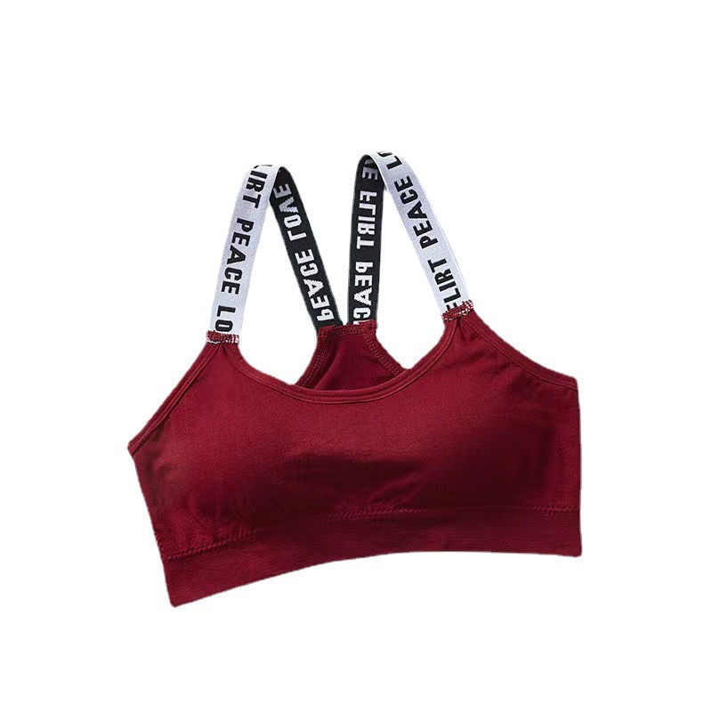 Miniatura: Women Sexy Sports Bra Tops For Gym Top Fitness Yoga Female Pad Sportswear Vest T
