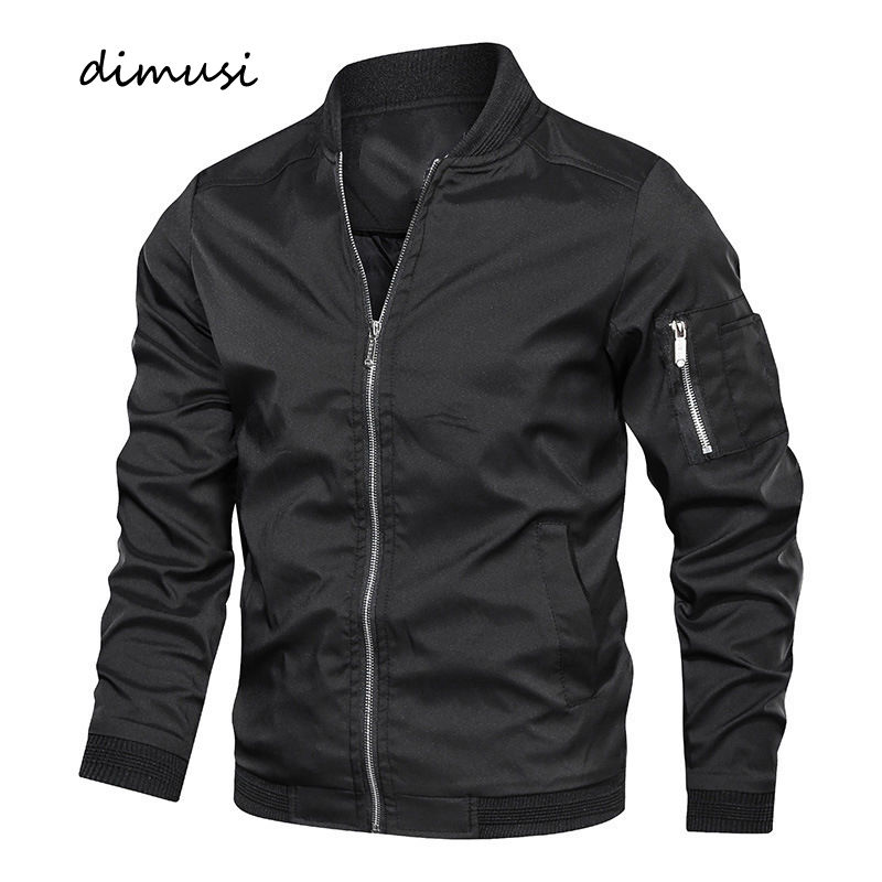 Miniatura: Spring Autumn Men's Bomber Jacket Casual Lightweight Jacket For Men Sports Windb