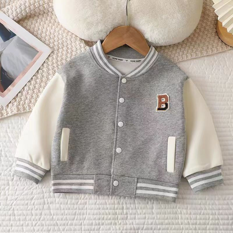 Miniatura: Boys GirlsCoat Baby Letter Jacket Spring Autumn New Clothes Girls Fash