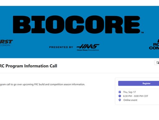 September FRC Program Call