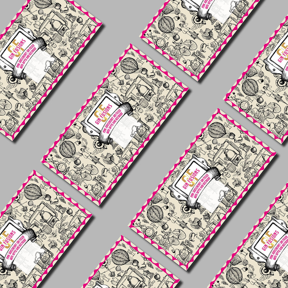 SIDMOUTH GIN LABELS