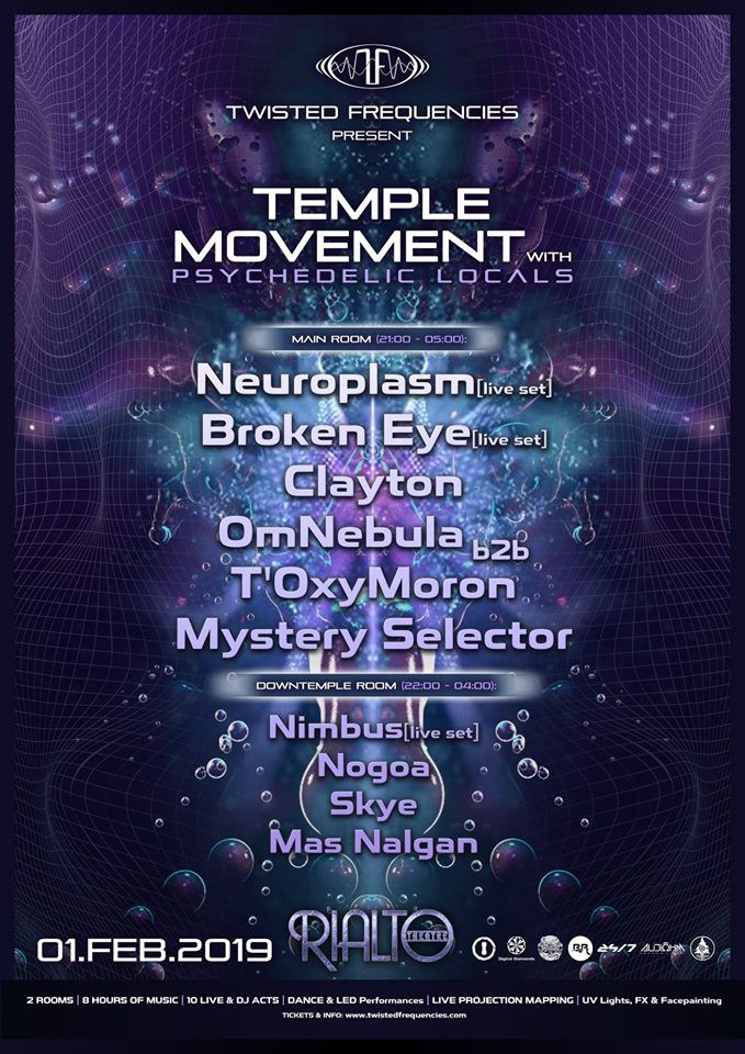 Twisted Frequencies: Temple Movement