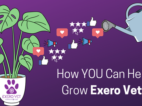 How You Can Help Grow Exero Vet