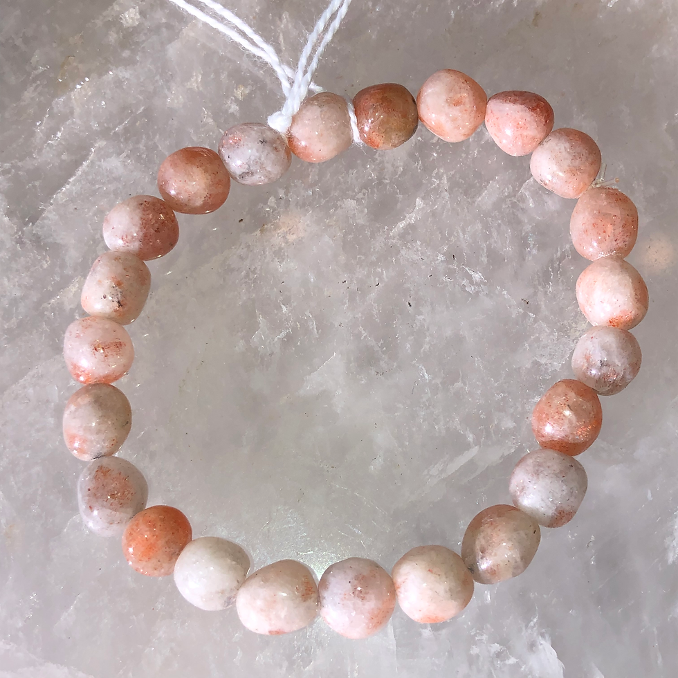 Thumbnail: Gem Stone Bracelet - Medium Round Crystals