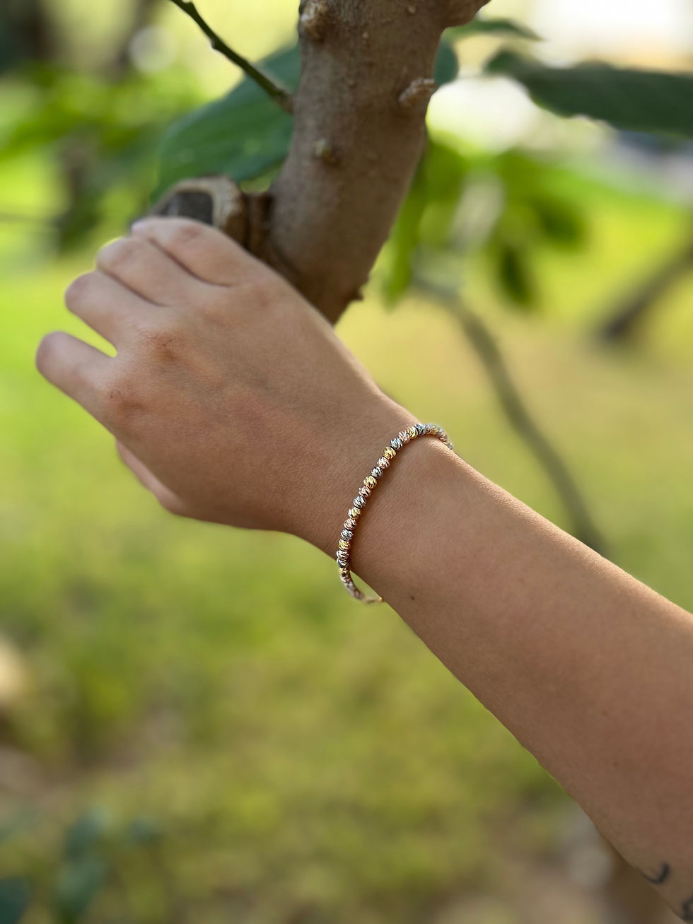 Çelik 3 Renkli Dorika Bileklik