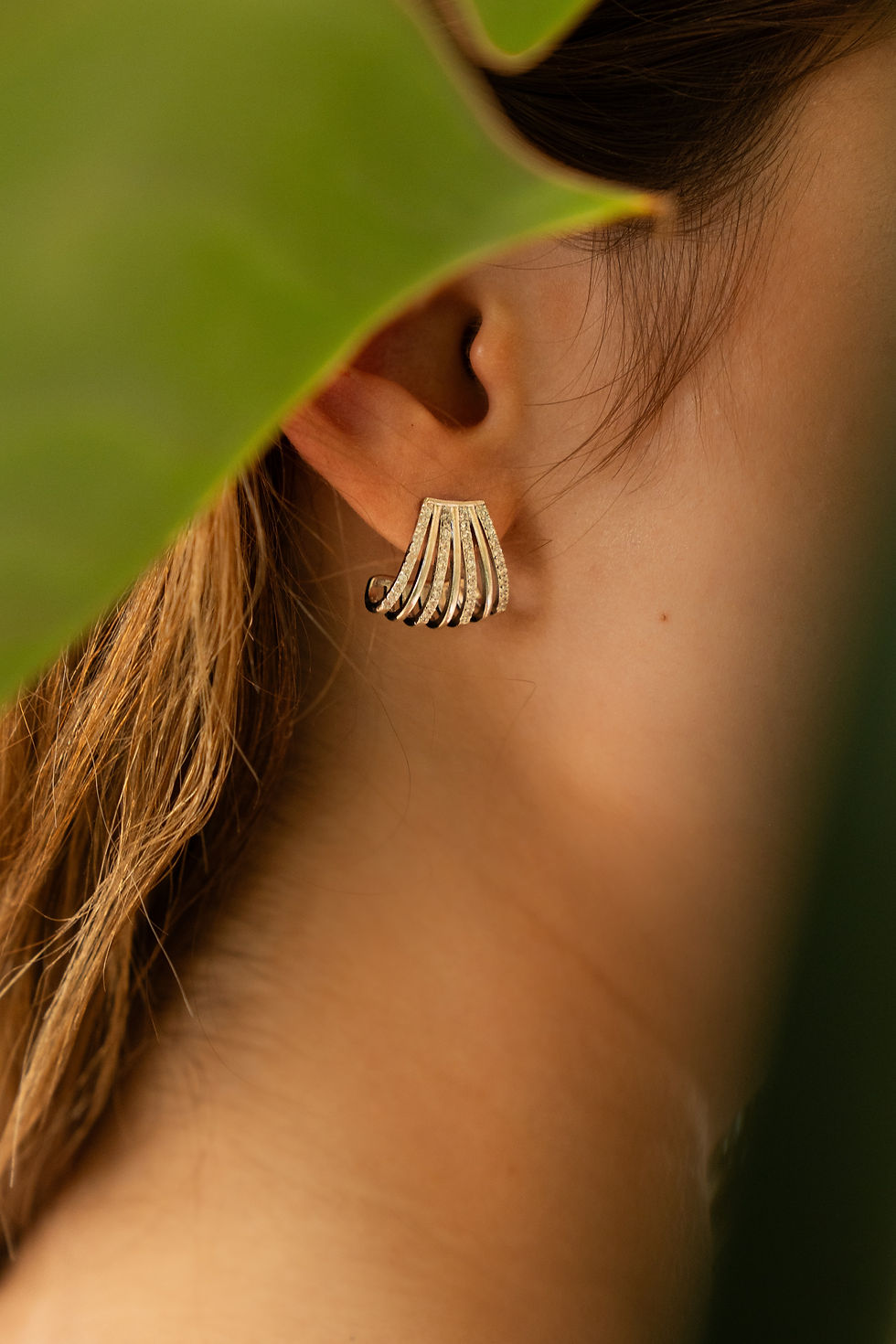 VIP Silver 7 Sıralı Küpe