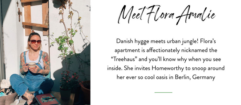 Snooping Around...in Flora Amalie's Urban Jungle Apartment in Berlin, Germany
