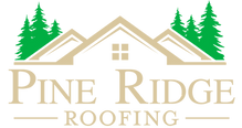 pine ridge roofing logo