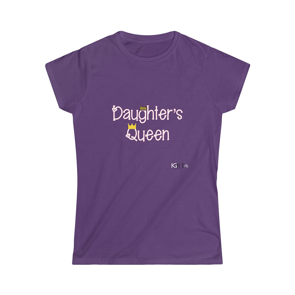 Thumbnail: KGice Queen Mom mommy & me set Women's Softstyle Tee