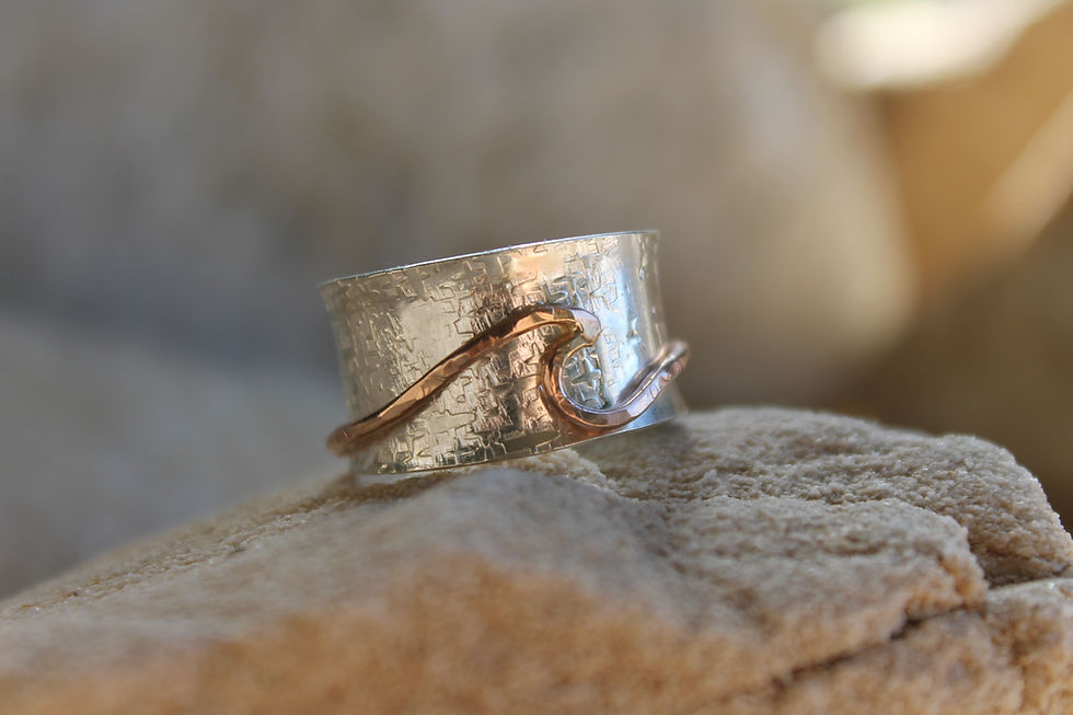 Thumbnail: Ebb and Flow Mediation Ring