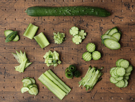 『野菜の切り方レッスン』