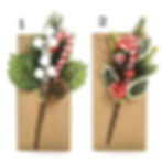 Rametti decorativi natalizi