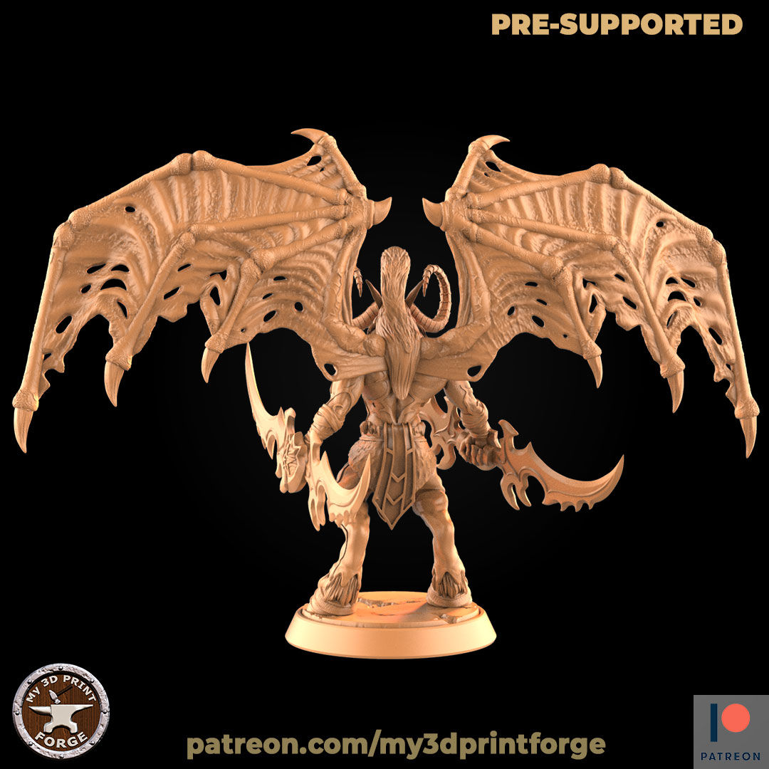 Demon Hunter - Demonic Version (25mm base)