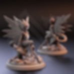 Thumbnail: Feral Faeries - Syldi - 3 versions [25mm Base]