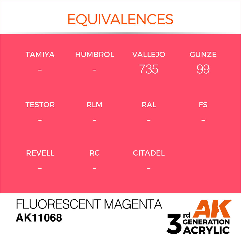 Thumbnail: Fluorescent Magenta - 17ml - AK Interactive