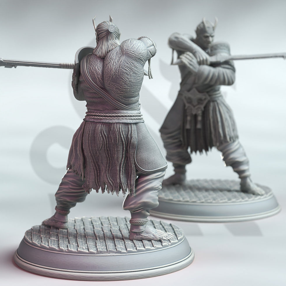 Thumbnail: Oni Onslaughter- 3 versions - Bundle - [50mm base]