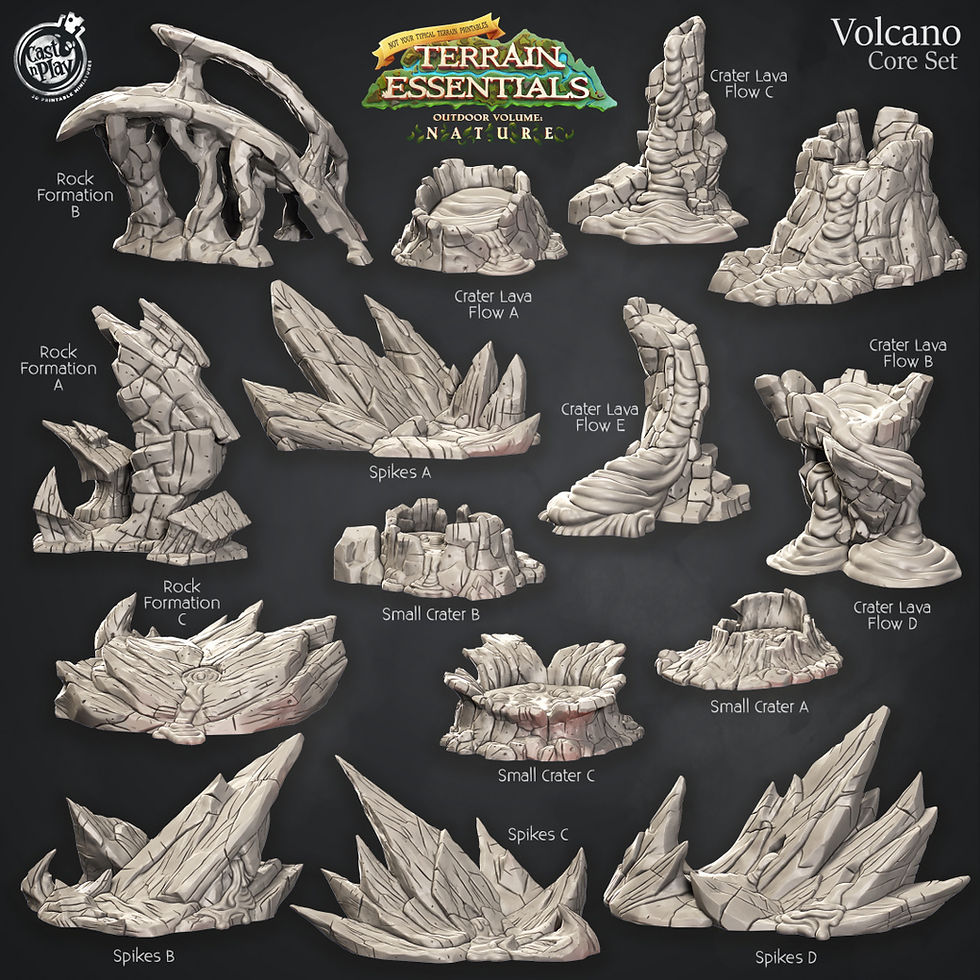 Thumbnail: Volcano Terrain Core Set
