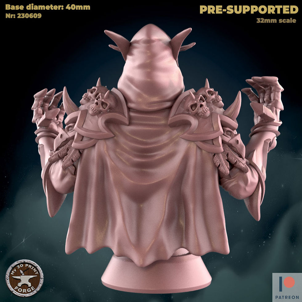 Thumbnail: Undead Leader - Bust