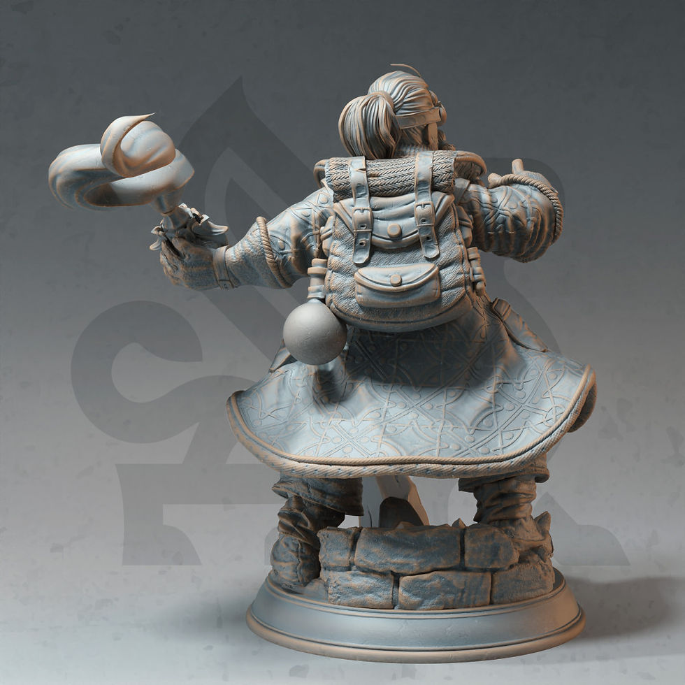Thumbnail: Dwarven Alchemist - Nesbit [25mm base]
