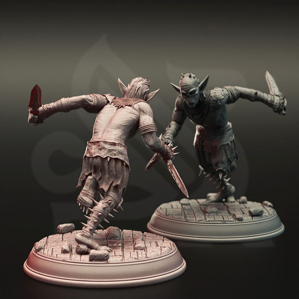 Thumbnail: Goblin War Squad - Gore Boiz [25mm base]