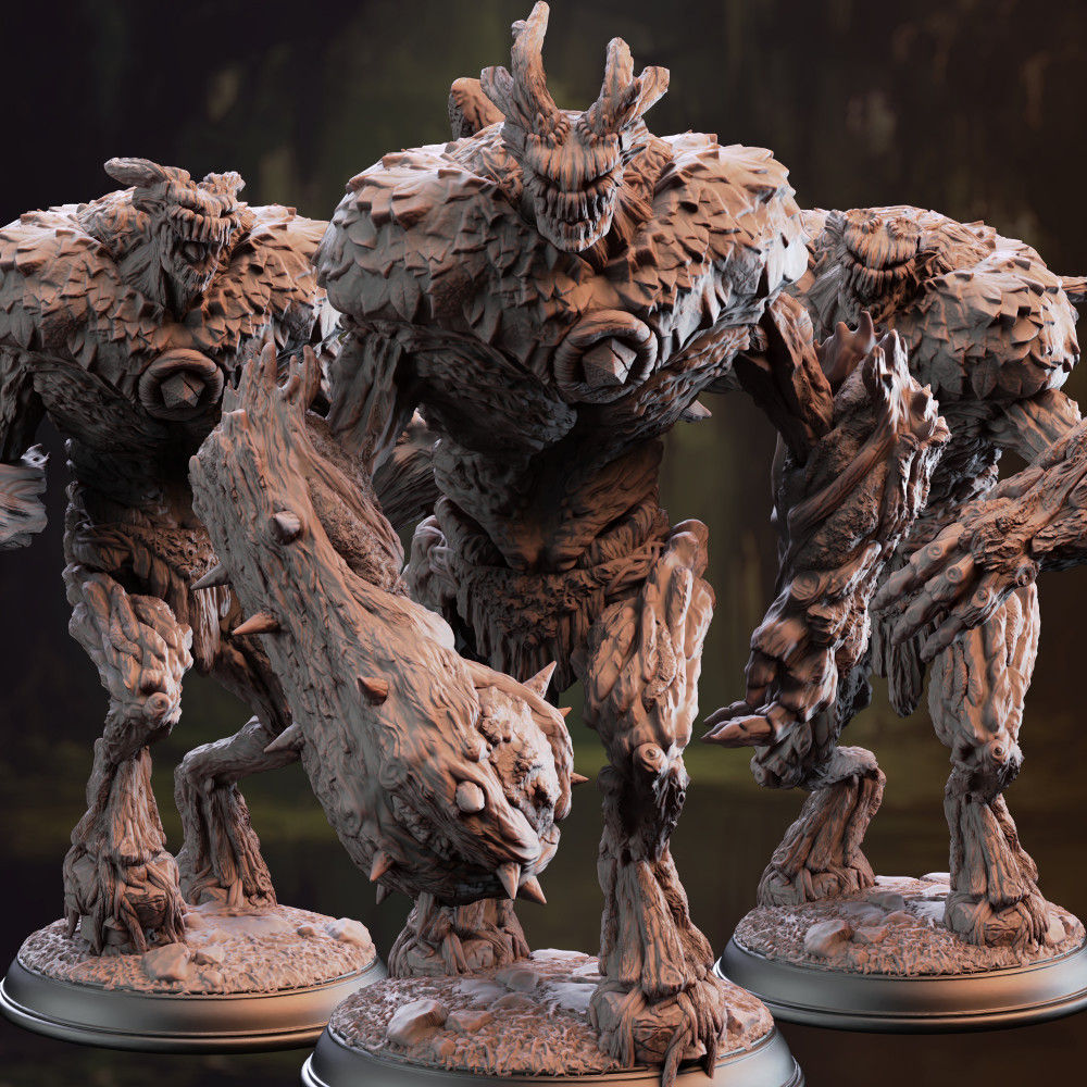 Wicked Treants - Yilvorys - 3 versions [25mm Base]