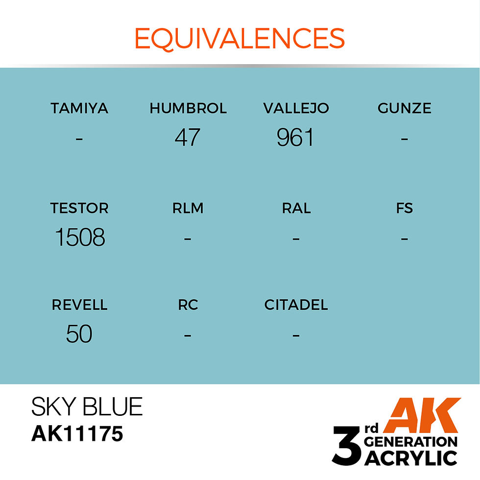 Thumbnail: Sky Blue - 17ml - AK Interactive