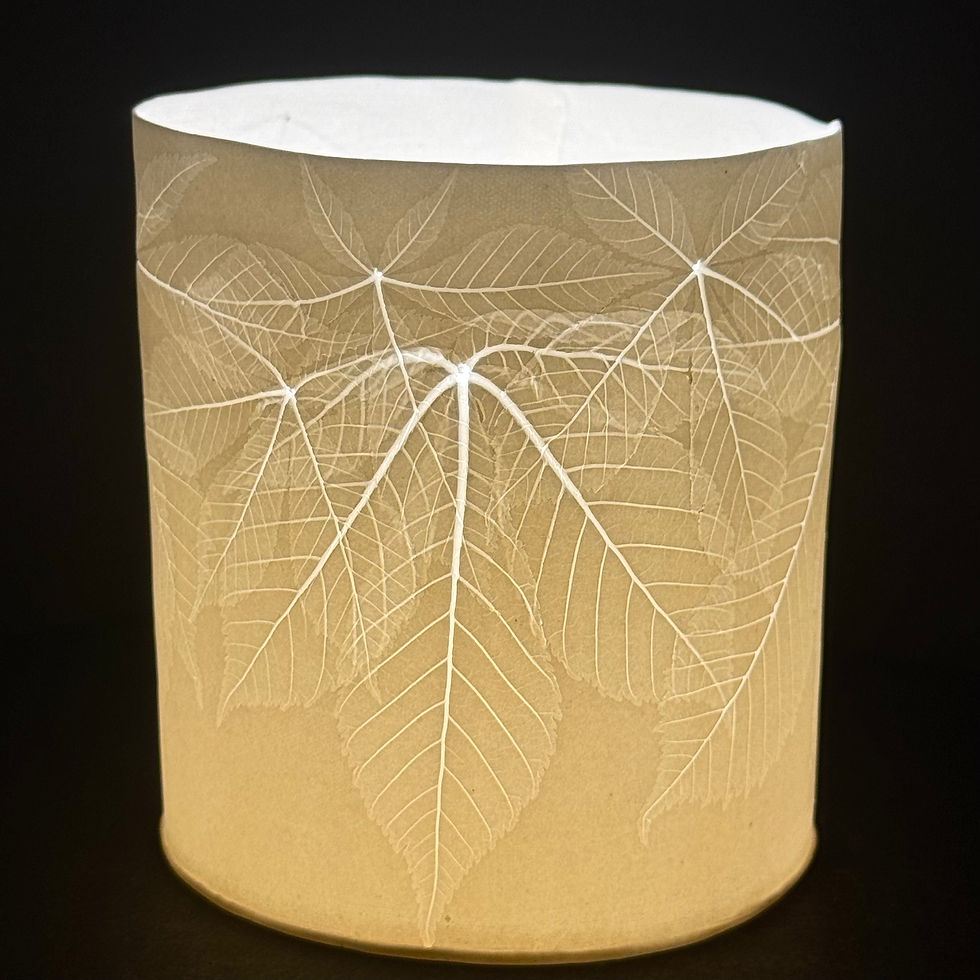 18.Horse Chestnut Tealight holder