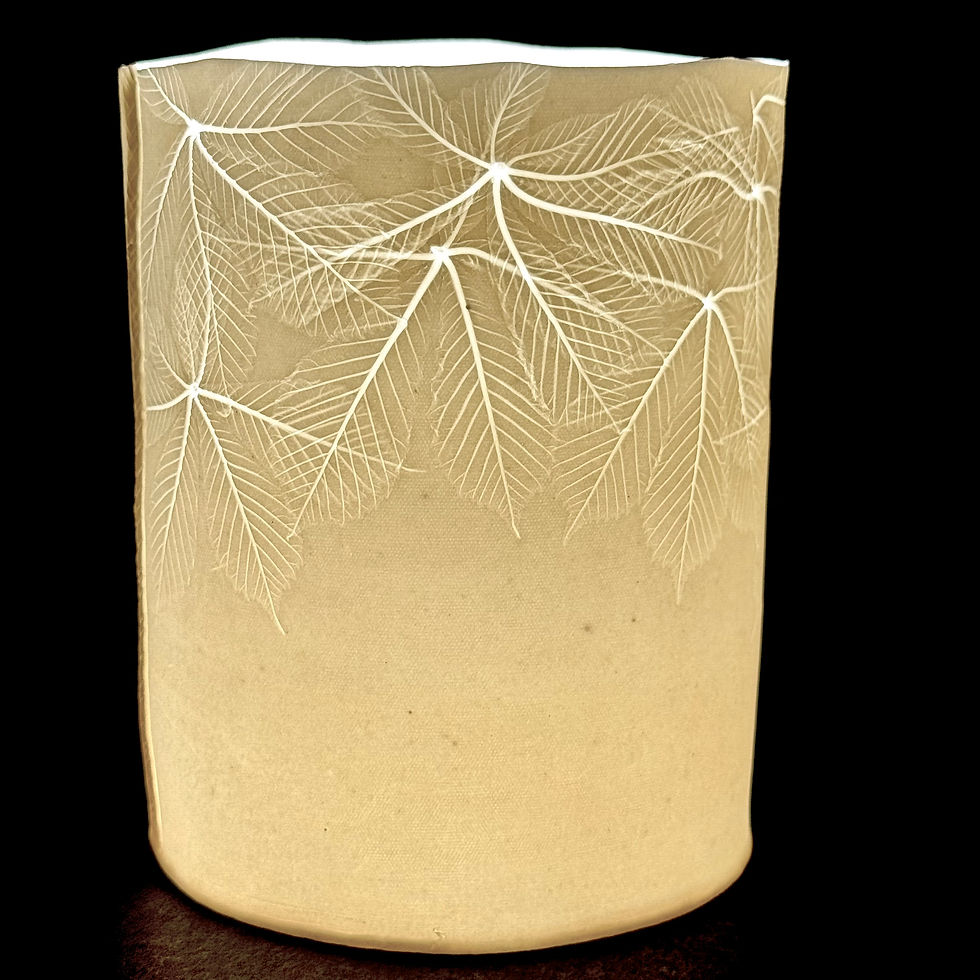 5.Horse Chestnut Tealight holder