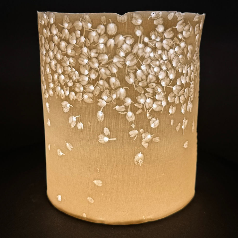33. Grape hyacinth T light holder