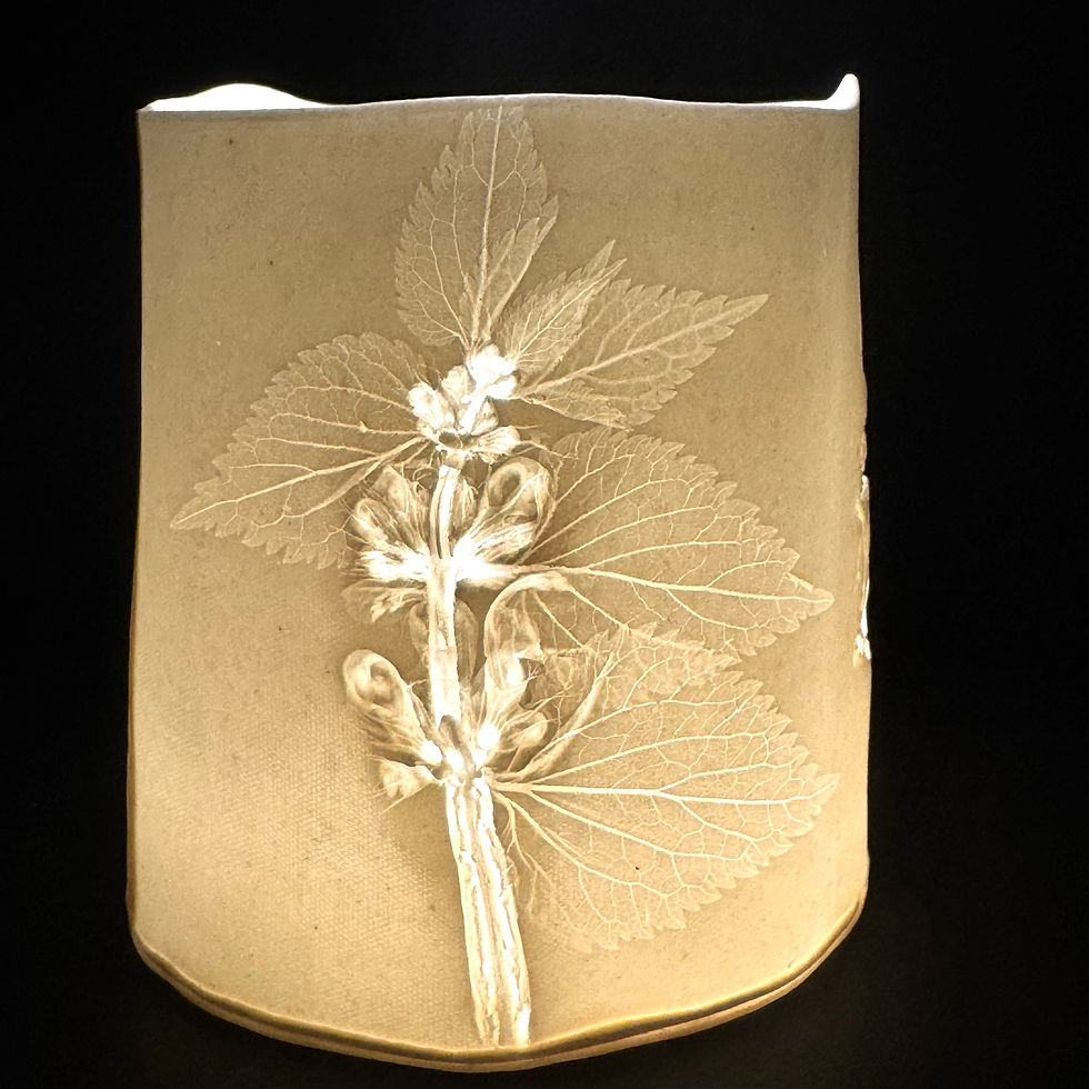 26. Nettle Tealight Holder