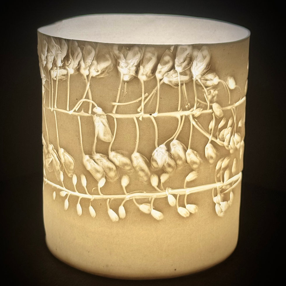 34. Wisteria Tealight Holder