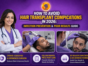 Hair Transplant Complications Prevention - Amber Skin Clinics